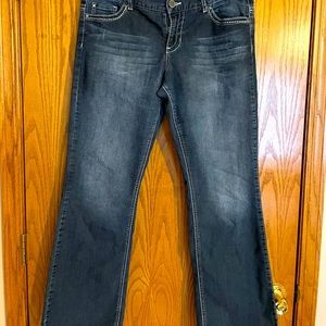 Maurices straight leg jeans size 13/14